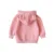 Новый Стиль Младенческой Baby Boys Girls Clothes Детская Детская Одежда Рубашка С Капюшоном Симпатичное Хлопчатобумажное Пальто Теплая Куртка с Длинным Рукавом для девочек