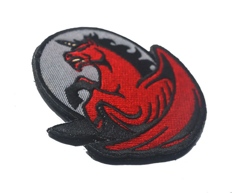Quality Embroidered Armband Pegasus Unicorn Tactical Morale Features Chapter Double-Sided Velcro Cloth Label Currently Available