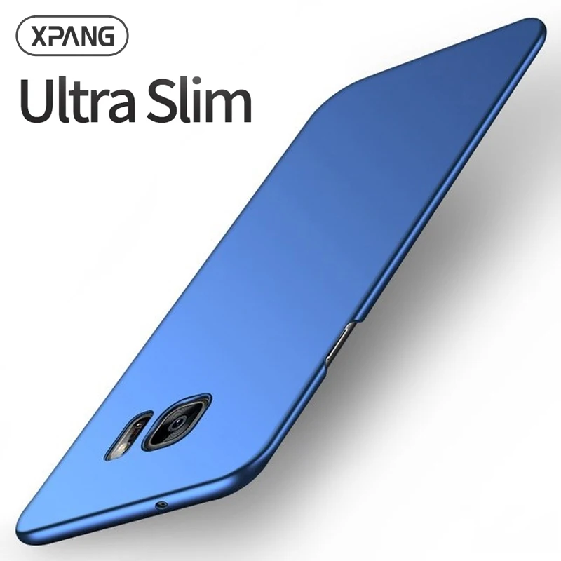 Чехол для Samsung S7 Edge жесткий матовый простой чехол из поликарбоната ультратонкие