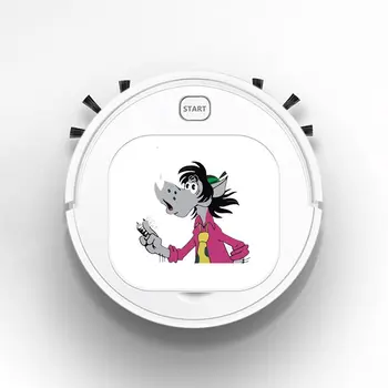 

Robot Vacuum Cleaner Intelligent Automatic Mopping Clean Robot for Hard Floor Carpet cartoon Animation well, okay colorful
