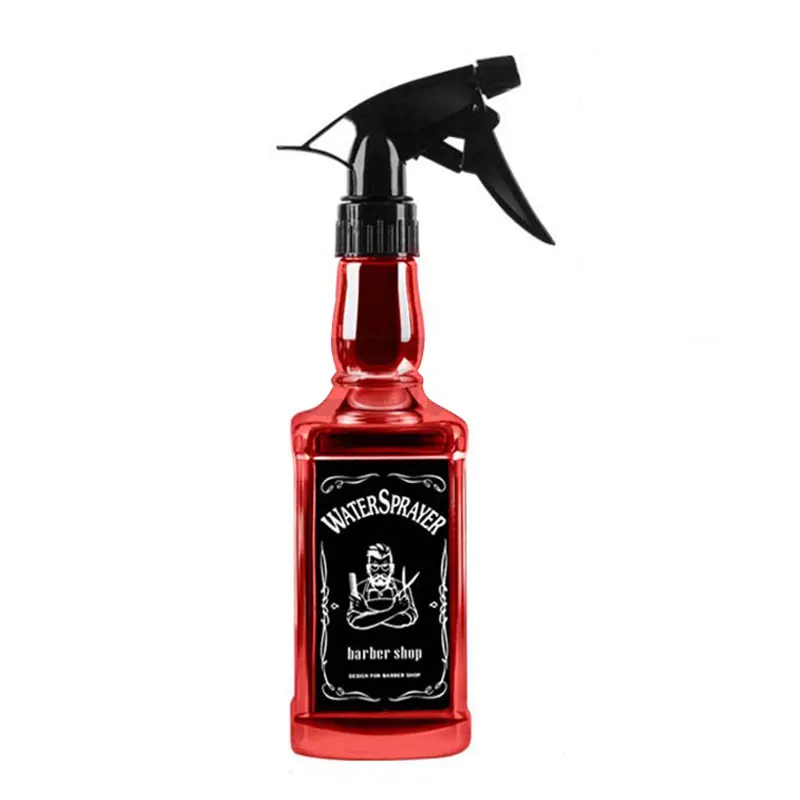 Ретро Европейская и американская бутылка масла спрей для волос или для сада и дома позолоченный черный Лейка - Цвет: R