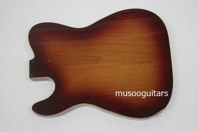 Полуполый Электрический корпус в отделке Fireglo с 2 шт pickguard