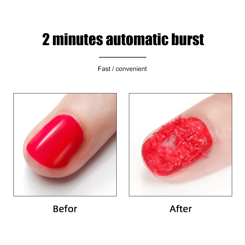 Wholesale 15ml Explosive Nail Remover Magic Force Quick Removal Nail Polish Glue Pro Magic Nail Polish Remover