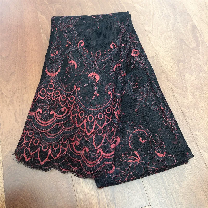 Новые французские ресницы кружевной ткани Diy изысканные кружева вышивка одежды свадебное платье аксессуары RS806