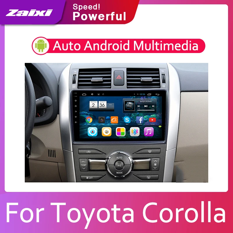 Discount ZaiXi Android 2 Din Car radio Multimedia Video Player auto Stereo GPS MAP For Toyota Corolla E140 E150 2007~2013 Media Navi 4 Discount ZaiXi Android 2 Din Car radio Multimedia Video Player auto Stereo GPS MAP For Toyota Corolla E140 E150 2007~2013 Media Navi 4