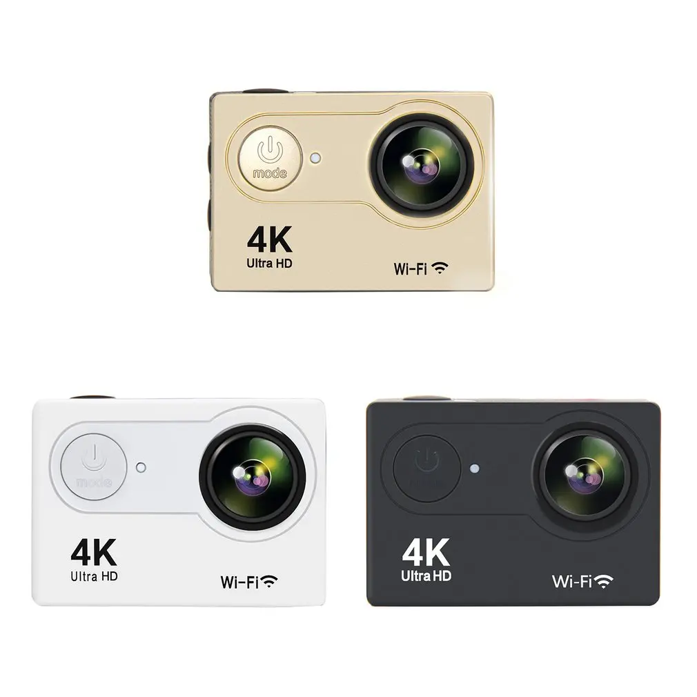 H9 портативная мини Ультра Full HD 4K водонепроницаемая Спортивная камера 30M Wi-Fi экшн видеокамера 2 дюйма ЖК-дисплей 170 градусов широкий угол обзора