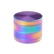 4-Слои Алюминий травяной травы сплав измельчитель табака, сигареты дымовая измельчители 50 мм