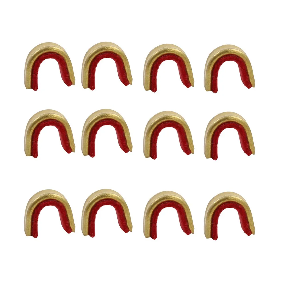 6/15/30Pcs Antiskid Archery Bow String Nock Points 0.35g/pc Buckle Clip Knocks Brass Archery Bow Accessories New