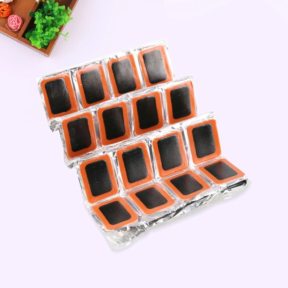 48Pcs Bicycles Bike Cycle Tyre Tire Inner Tube Puncture Rubber Patches
