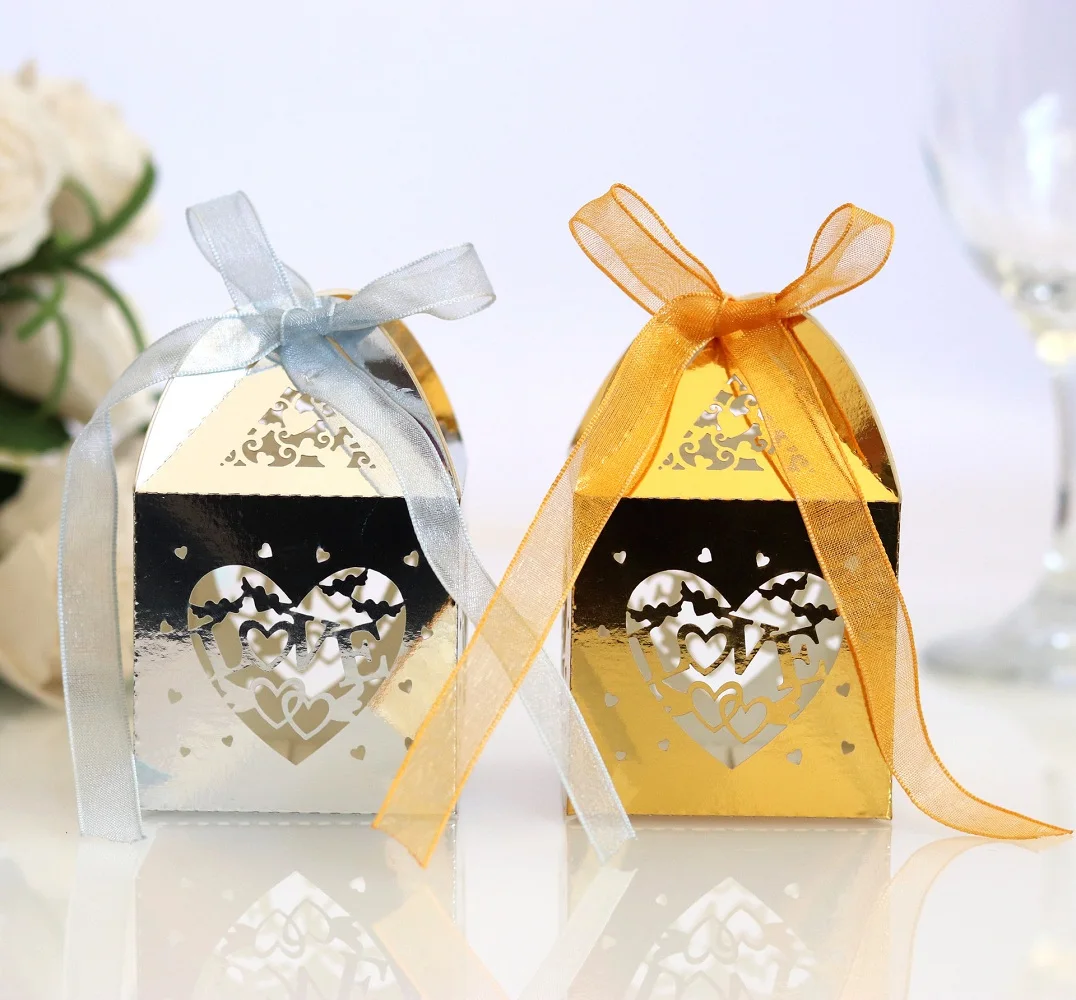 Горячая 50 шт/партия Классическая любовь, Сердце, свадьба коробка для подарка подарочные коробки для конфет свадебное оформление коробки для вечерние поставки