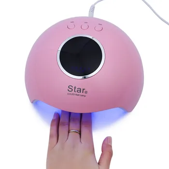 

Star6 24W LED Nail Lamp Pink Nail Dryer 12 PCS LED UV Lamp For Curing UV Gel Nail Polish With Motion Sensing Nail For Manicure