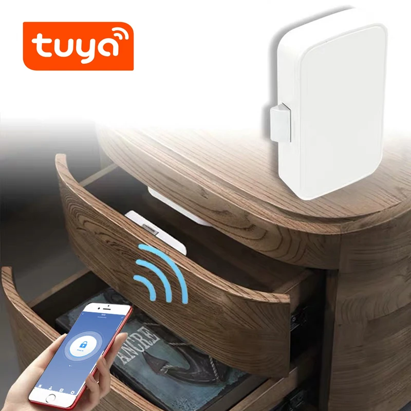 Смарт-Невидимый замок для ящиков и шкафов совместимый с Bluetooth | Безопасность