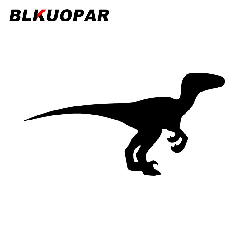 

BLKUOPAR for Dinosaur Silhouette Car Sticker Creative Waterproof Decal Occlusion Scratch Laptop Windshield Motorcycle Decoration