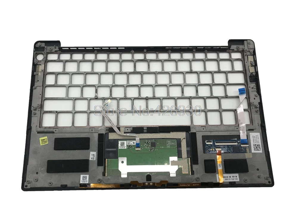 Подлокотник для ноутбука для Dell для XPS 13 9370 0YNWCR 02NTHR 2NTHR 0FNCV1 FNCV1 0DP52R DP52R 0WHVT0 WHVT0 верхний регистр