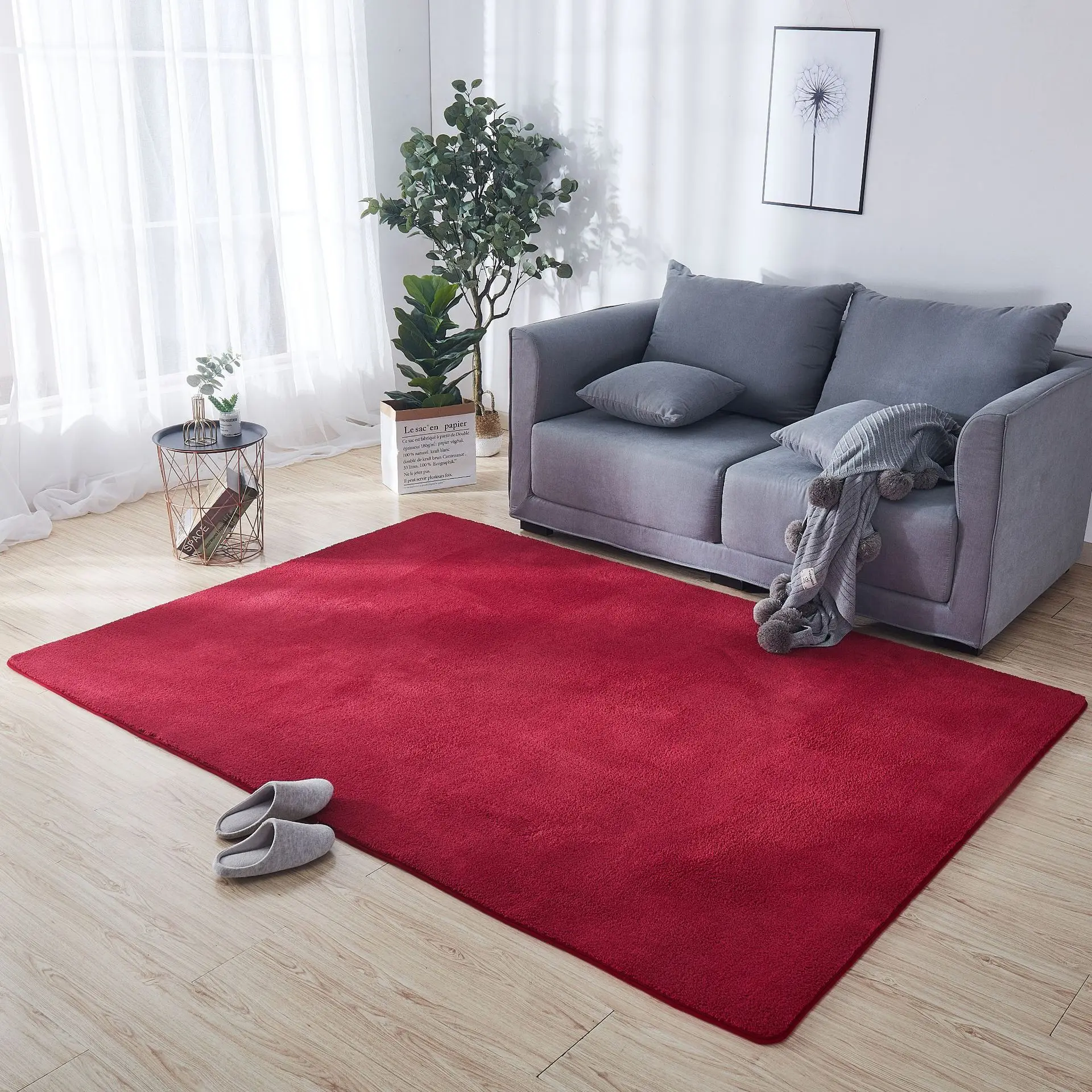 Зашифрованный супермягкий напольный коврик для гостиной стеллаж ванной белый