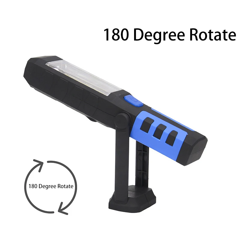 USB Charging Outdoor SOS LED Flashlight Work Light Magnetic+Mobile Power with Car Charger for Phone