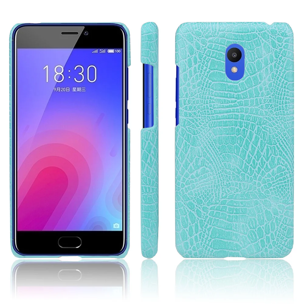 Роскошный кожаный чехол с узором «крокодиловая кожа» для телефона Mei zu Charm blue U10/NOTE/MAX/E/X/NOTE 2/E2/MX4/MX5/MX6/M6/A5/Note 9