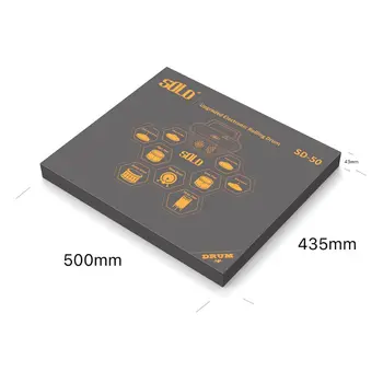 

Portable Hand Roll Electronic Drum Children Percussion Musical Instrument Kit H8WC