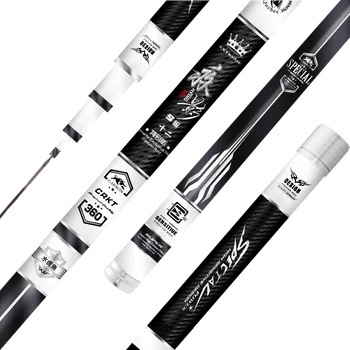 

2.7m -6.3m Taiwan Fishing Rod Carbon Hand Pole Short Section Carp Wedkarstwo Olta Spinning Pole Vara De Pesca Fishing Gear