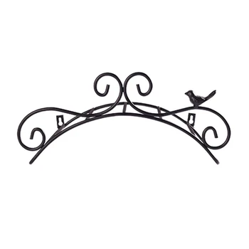 

Durable Sturdy Organizer Wall Mounted Universal Reel Hanger Retro Storage Rack Tidy Decorative Garden Hose Holder Iron
