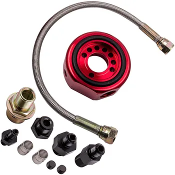 

Aluminum Adapter Plate VTEC Head Conversion Kit Hose for Honda Acura LS B-Series Red