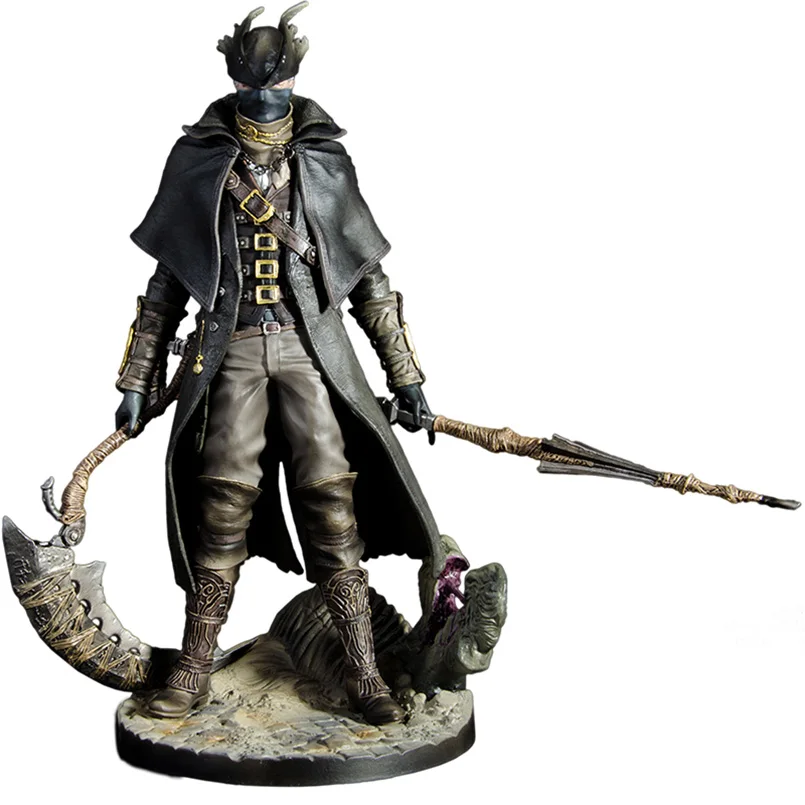 

11-30cm Bloodborne Hunter PVC Action Figure Toys Anime Game Bloodborne The Old Hunter figure Collectible model toys kid gift