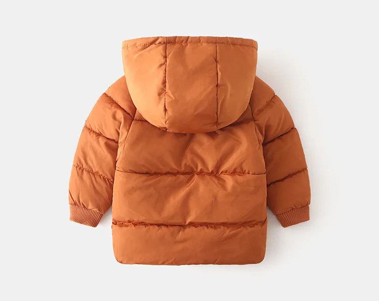 Winter Children Parkas 24M-8Y European Style Boys Girls Warm Outerwear Hooded Coats for Girls Boys Winter Jacket Coats Winter