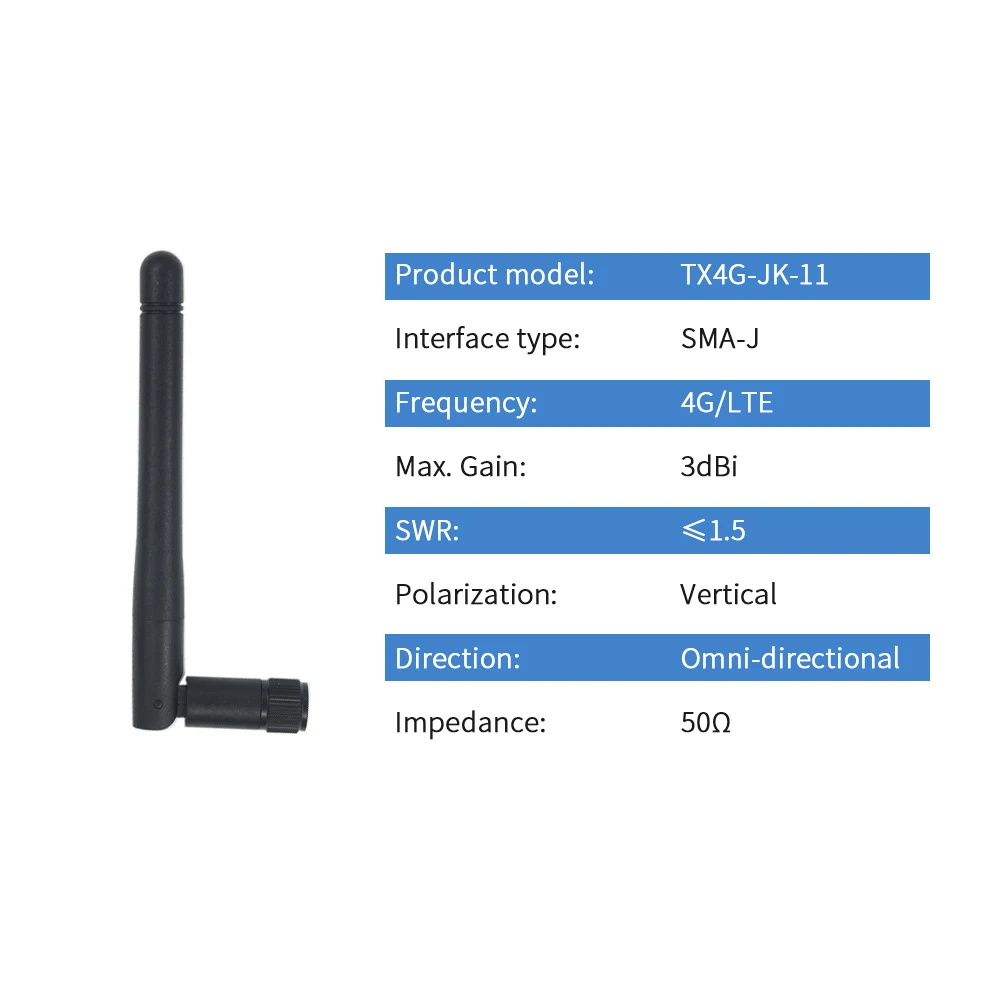 4G 3G LTE Router Antenna WIFI Modem Omni Antennas with SMA Male for DTU Wireless Module 2