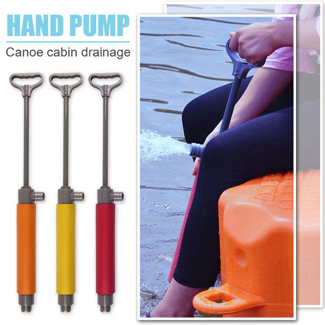 Kayak Hand Pump Canoe Floating Plastic Hand Bilge Pump for Emergency