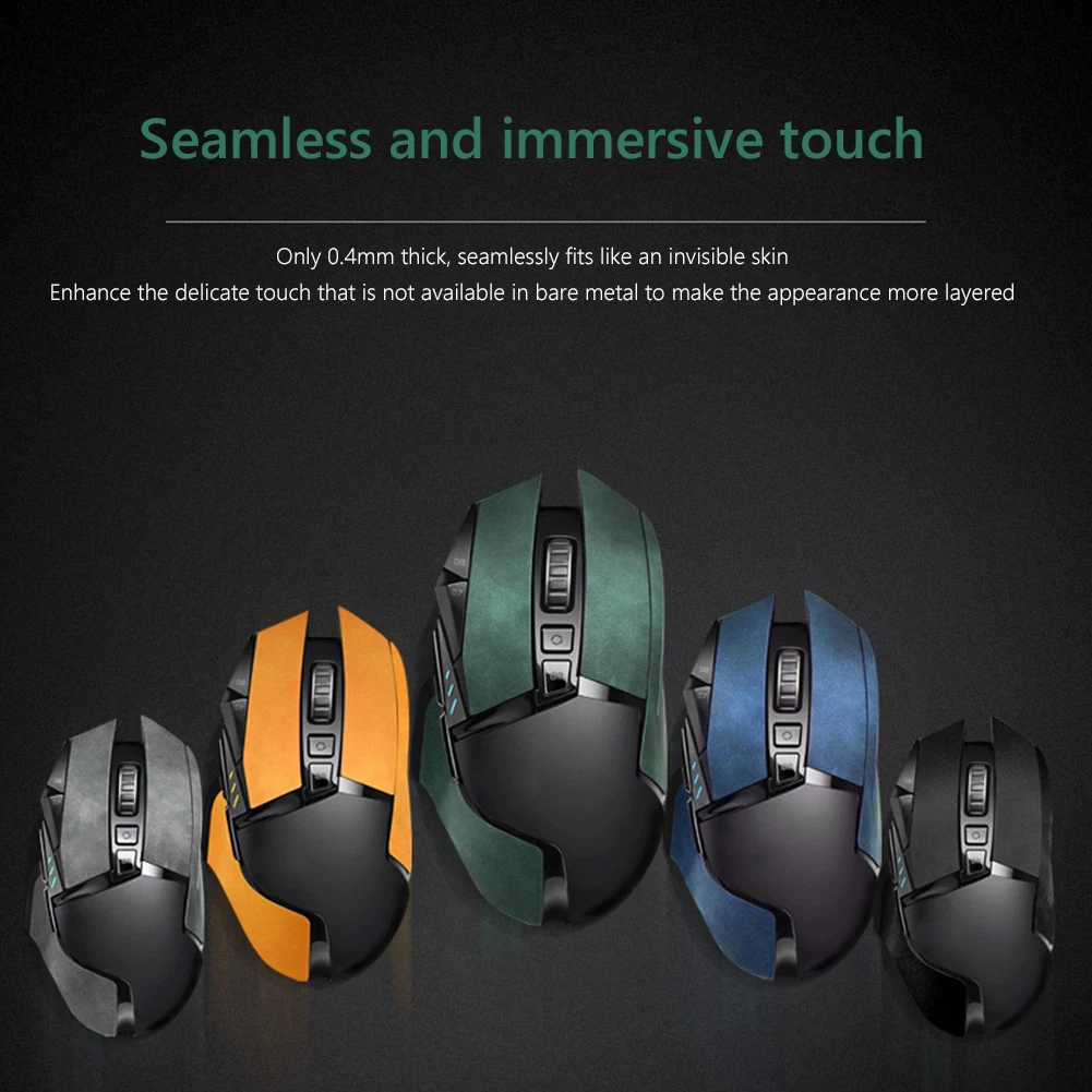 Wired Mouse Grip Tape for Logitech G502 HERO/SE HERO Anti Slip PC