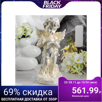 

Figurine "Angel with a book" mother-of-pearl, 34 cm