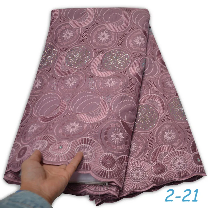2020 Swiss Voile Lace In Switzerland High Quality Embroidery African Fabric Fashion Cotton Tulle 02 | Дом и сад