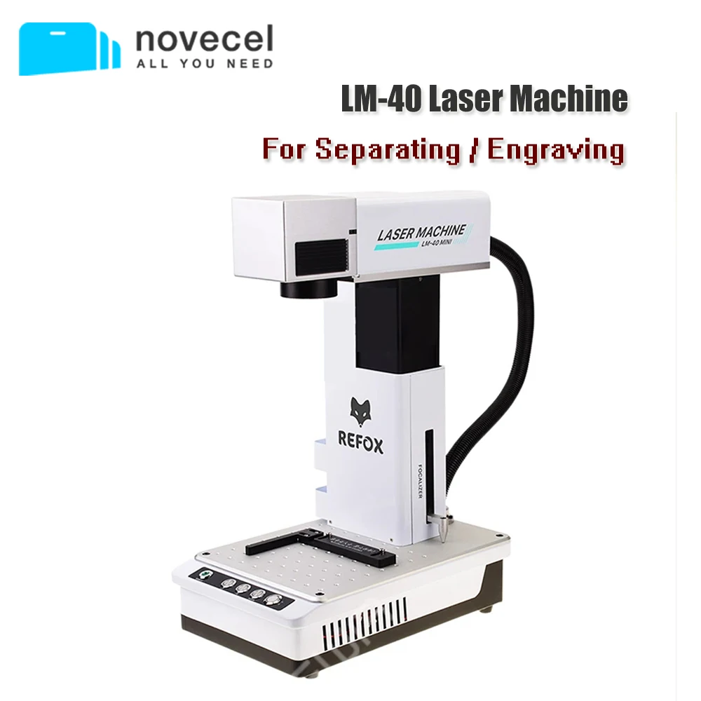 Refox Lm40 Mini Laser Engraving Machine For Phone Repair Back Glass