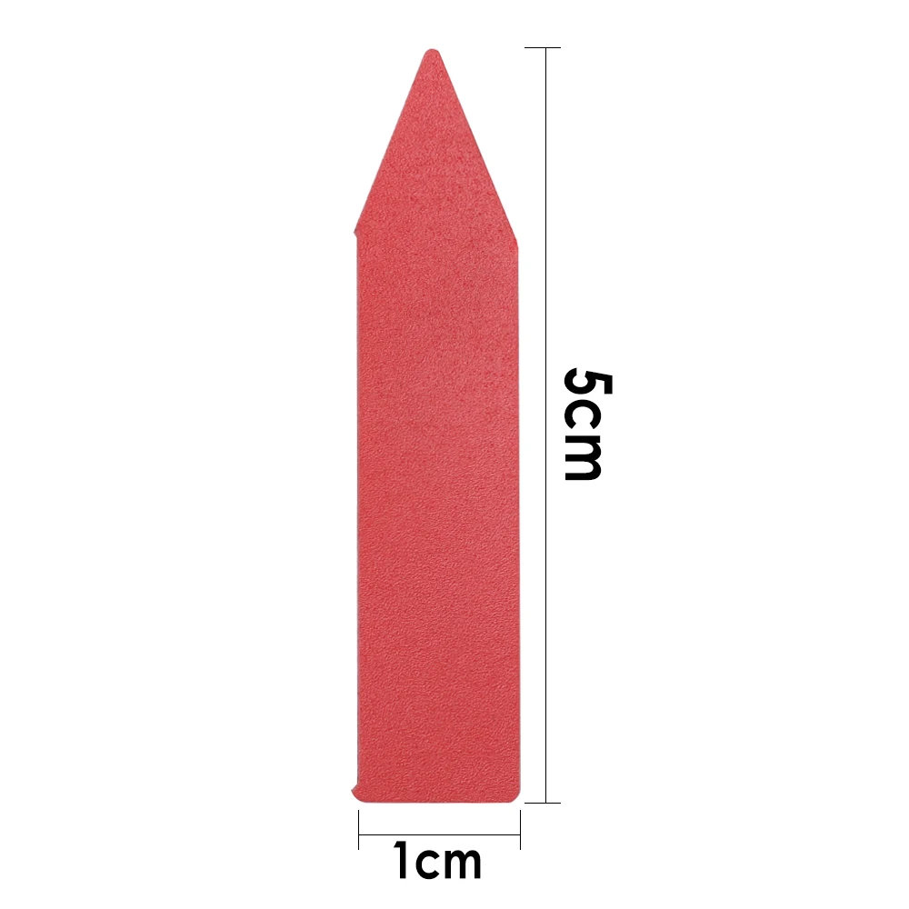 100 шт 5*1 см Многоразовые мини теплицы для теплицы, водонепроницаемые метки для рассада растений, классификация, маркер, Детский горшок, садовые инструменты