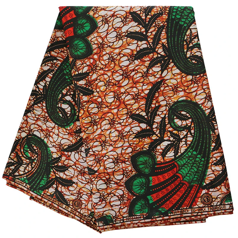 

Africa Ankara prints batik tissu fabric real Cloth wax 100% cotton best high Royal wax Africain for dress 6yards