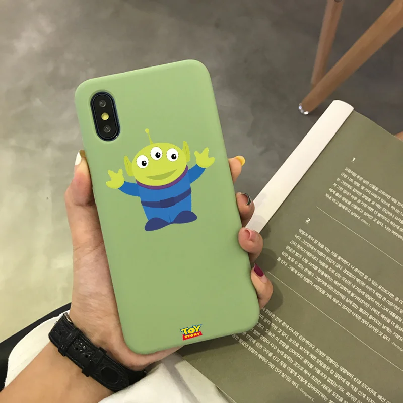 История игрушек 4 alien forky candy color чехол для iPhone X XR XS MAX 6 7 8 plus 6s для Apple лучший дизайн корпуса - Цвет: G-5925