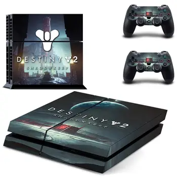 

Destiny 2 Shadowkeep PS4 Game Console & Controllers Skin Sticker Decal For DuslShock 4 PlayStation 4 PS4 Skin Sticker Vinyl