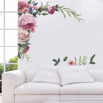 

Removable Wall Sticker Set 120x95cm Self Adhesives Wall Mounted Stickers Home Living Room Walls Decoration