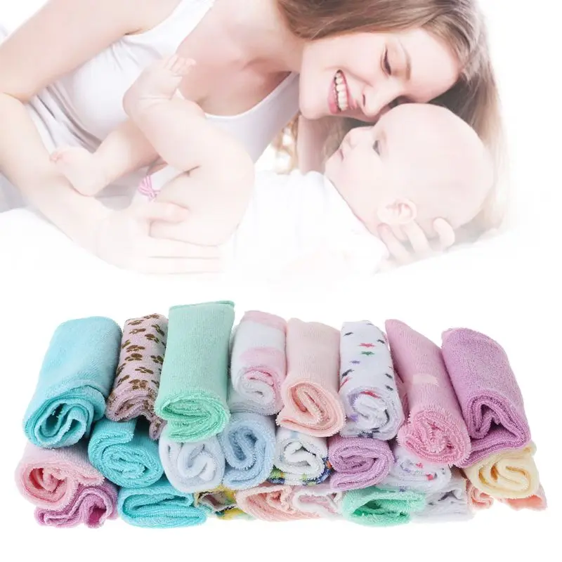 

8 Pcs/Set Baby Towel Bathing Saliva Feeding Towels Soft Comfortable Kids Nursing GXMB