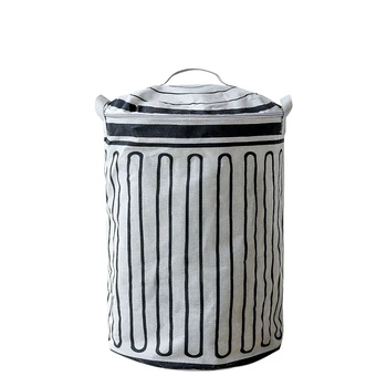 

Foldable Laundry Hamper Clothes Storage Baskets Home Clothes Barrel Bags Kids Toy Organizer Storage Laundry Basket