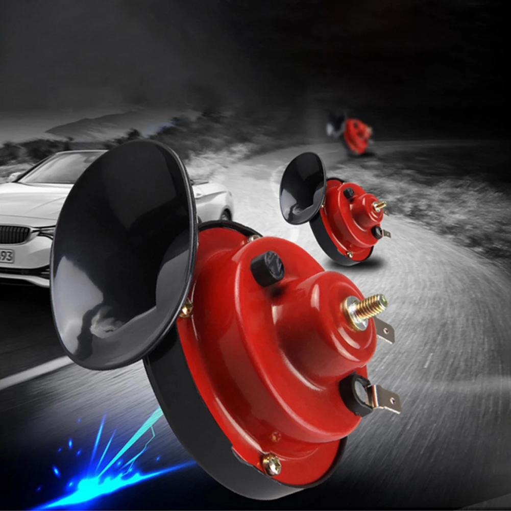 2 шт. громкий двухтональная Водонепроницаемый Универсальный 12V авто автомобиль Улитка воздушный рожок новая горячая распродажа
