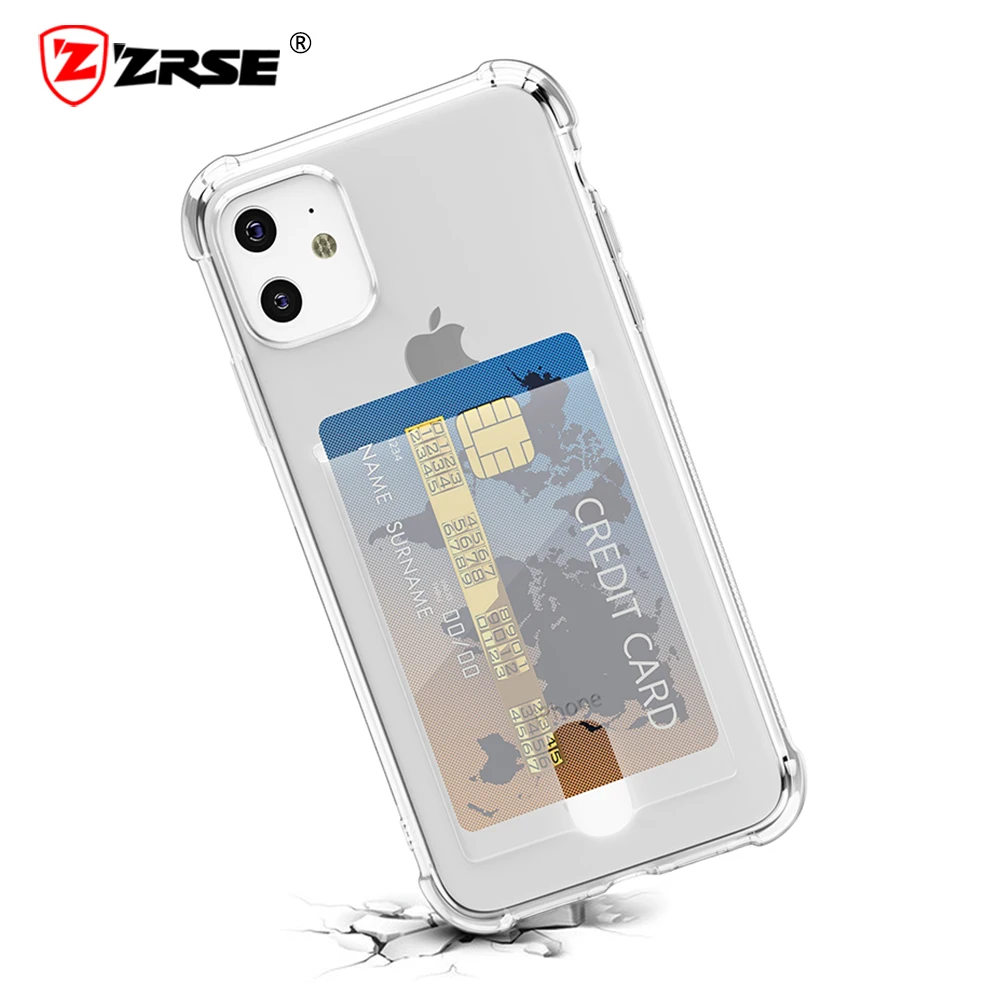 Ультратонкий прозрачный силиконовый чехол ZRSE для iPhone 11 Pro X XS XR Max 8 7 6 6S Plus телефона