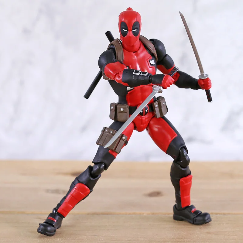 Medicom MAFEX № 082 Дедпул художественный Ver. ПВХ экшн-фигурка Коллекционная модель