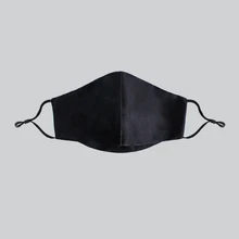 High Quality Party Masks 2 layer Silk Face Cover PM2.5 Filter Washable Fashion Silk Face Protection Cover