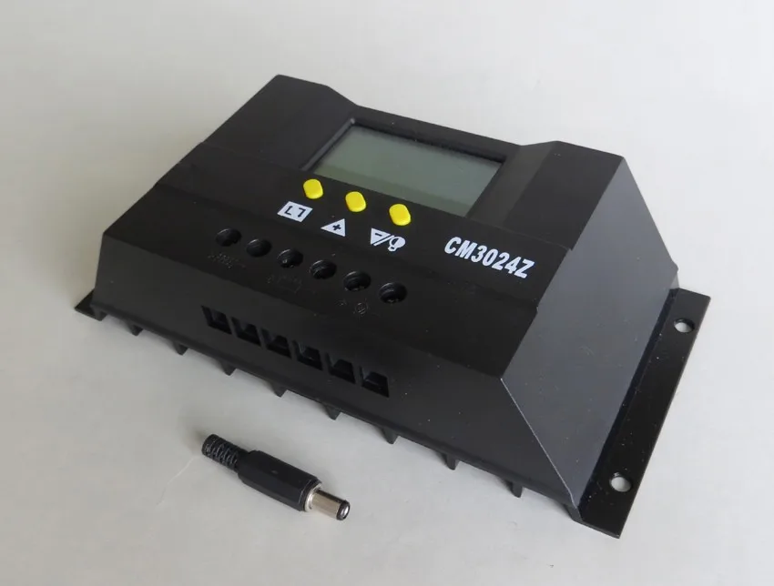 CM3024Z 30A 50A 12V 24V Солнечный контроллер заряда и разряда дисплей напряжения тока lcd
