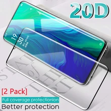 Arvin 2 Pack Screen Protector Oppo Reno X Reno 6.4 / 6.5 inch 20D Tempered Glass Full Cover Coverage Explosion-proof HD Film Arvin 2 Pack Screen Protector Oppo Reno X Reno 6.4 / 6.5 inch 20D Tempered Glass Full Cover Coverage Explosion-proof HD Film
