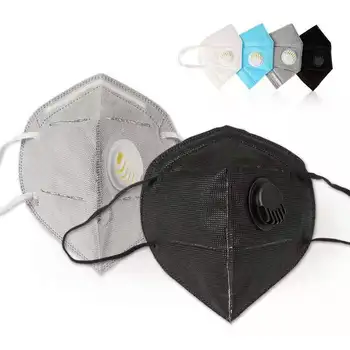 

10pcs Anti-smog Sponge Face Mask PM2.5 Mouth-muffle Anti-dust Anti-fog Respirator Cycling Face Mask Dustproof Breathable Mask