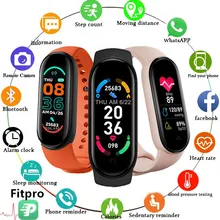 

2021 New M6 Smart Watch Men Women Fitness Sports Smart Band Fitpro Version Bluetooth Music Heart Rate Take Pictures Smartwatch