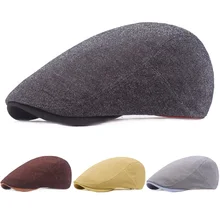 Мужские блестящие береты, шапки, таксисты, газетная шляпа, уличные, повседневные, для вождения, шапки для гольфа