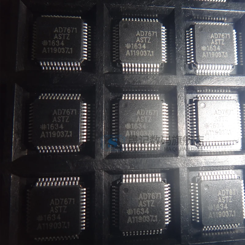 10 шт в упаковке, новая AD7671ASTZ AD7671AST AD7671 QFP48